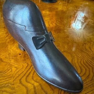 Victorian Style Woman’s Boot Tea Caddy, Trinket, Puzzle Box